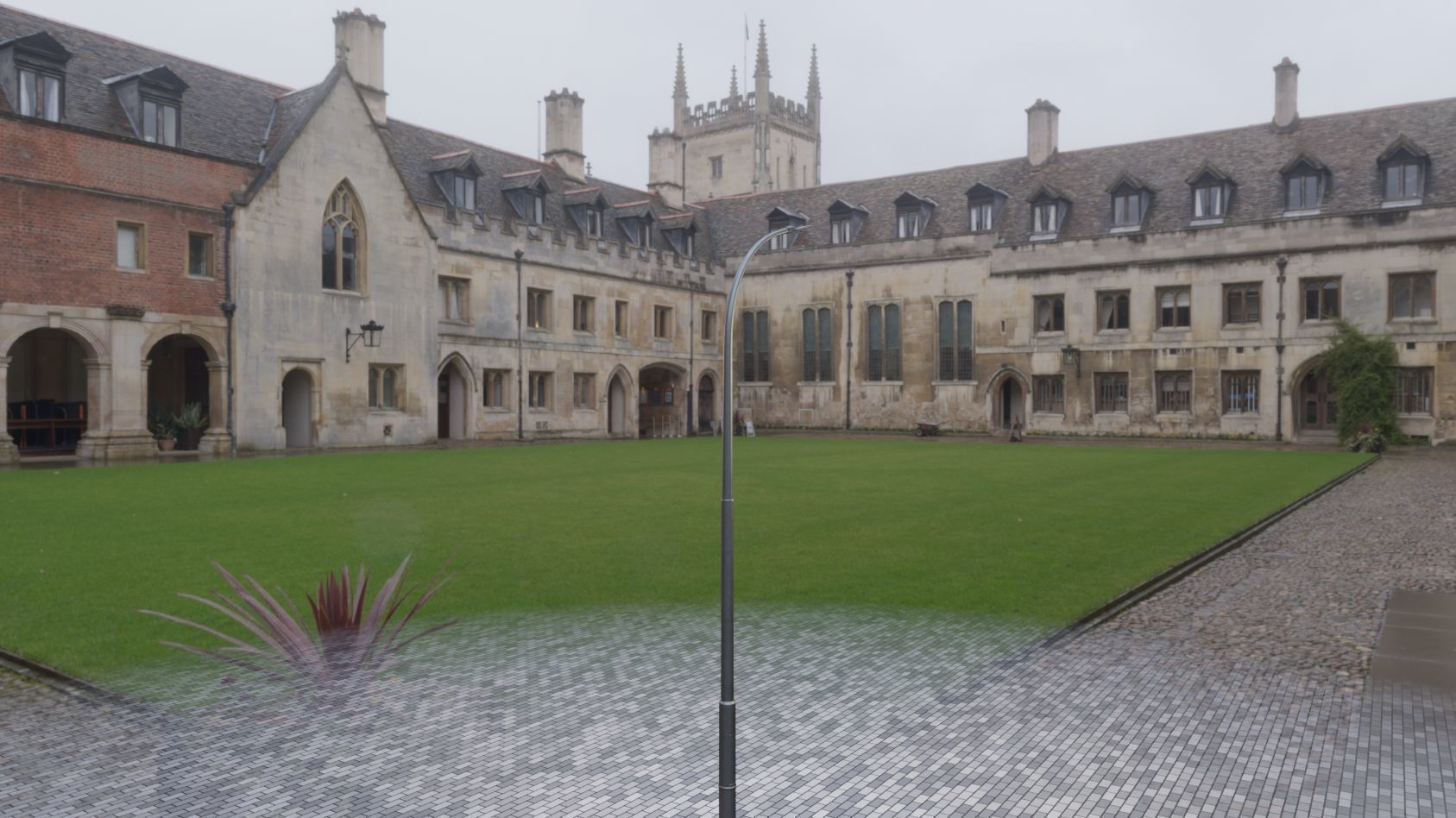 Street Light 12 version 11 6m with pole 1 Low-poly 3D model_12