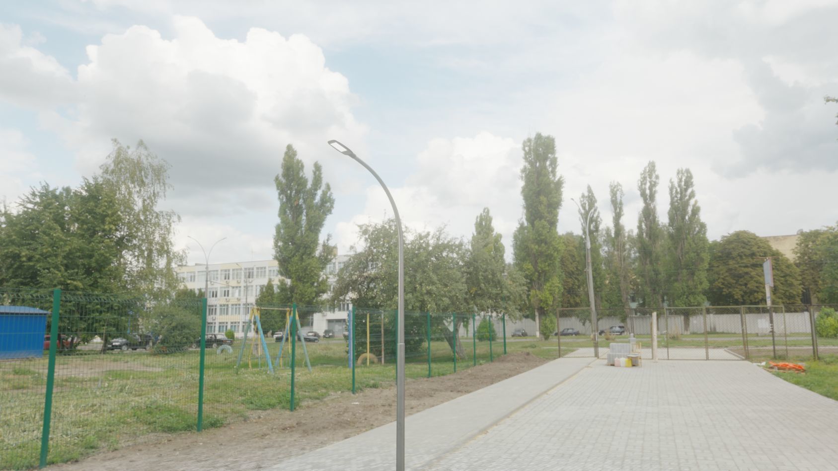 Street Light 12 version 11 6m with pole 1 Low-poly 3D model_29