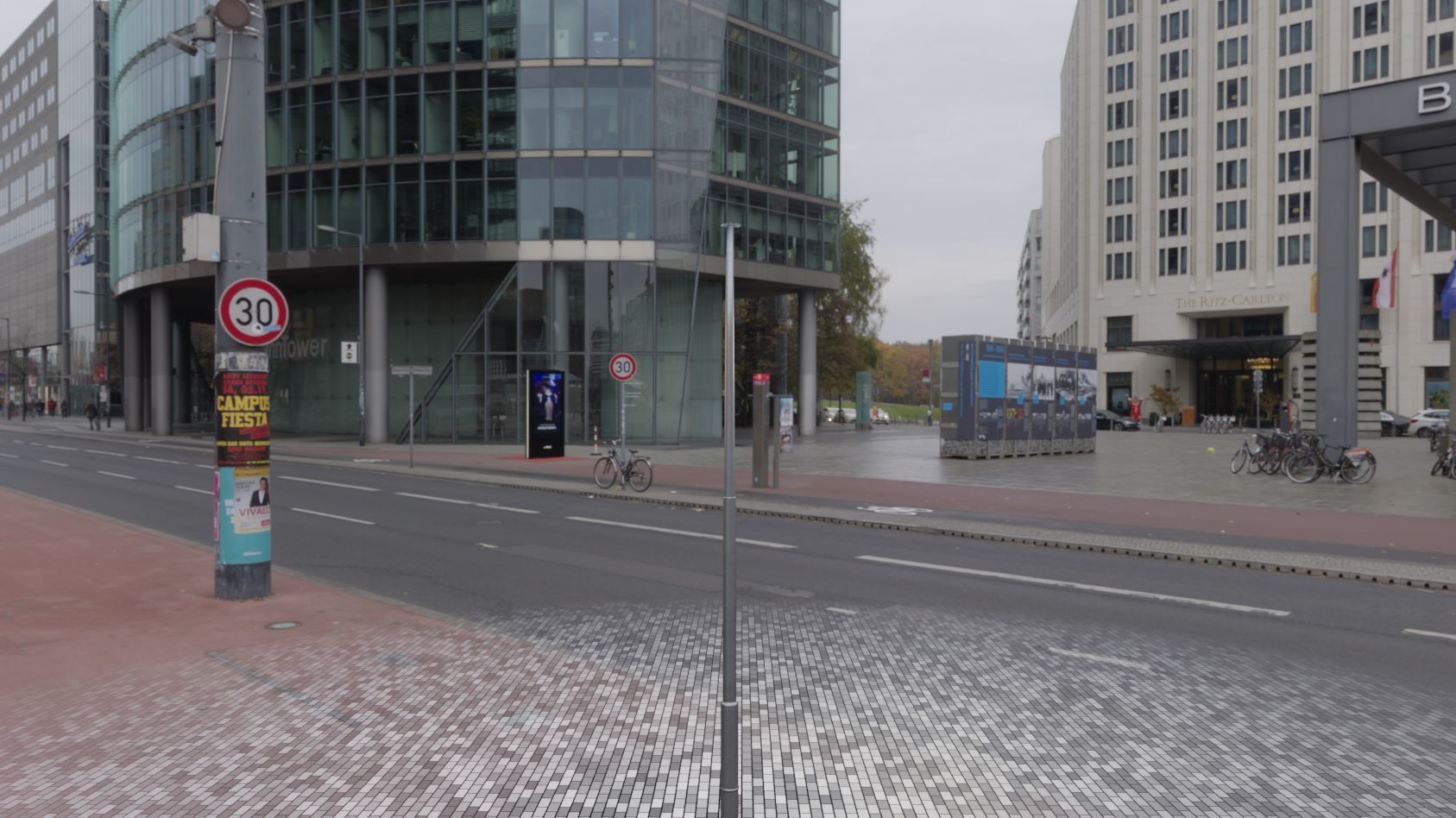 Street Light 12 version 11 6m with pole 1 Low-poly 3D model_9