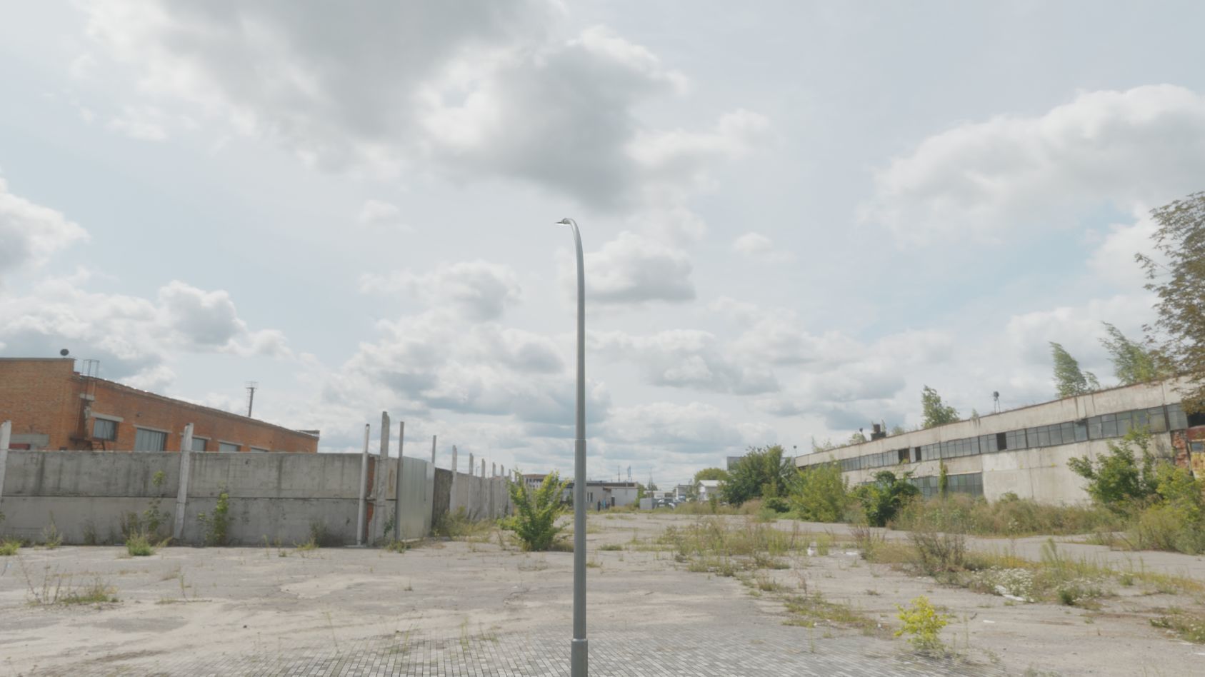 Street Light 12 version 11 6m with pole 1 Low-poly 3D model_41