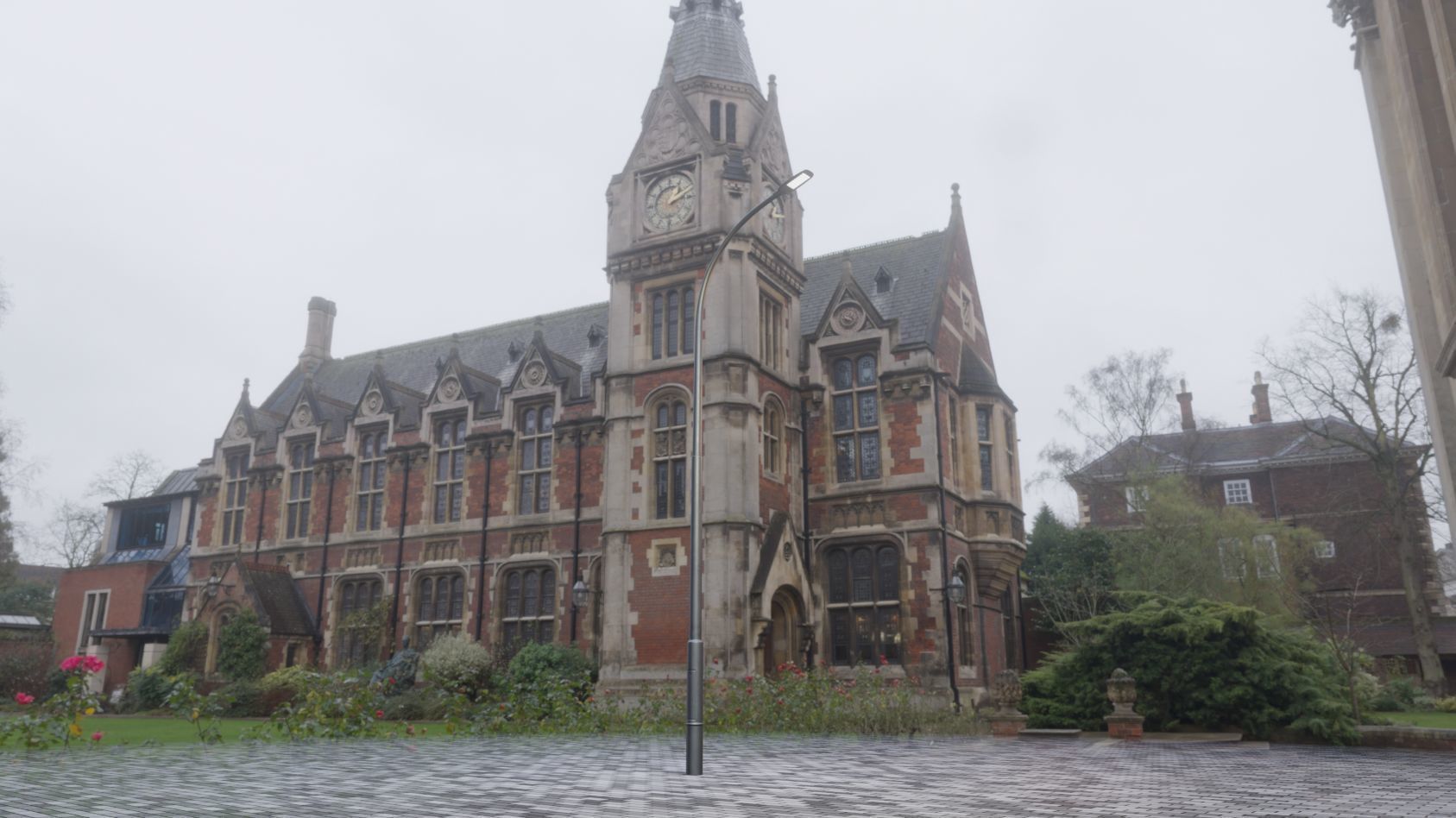 Street Light 12 version 11 6m with pole 1 Low-poly 3D model_79