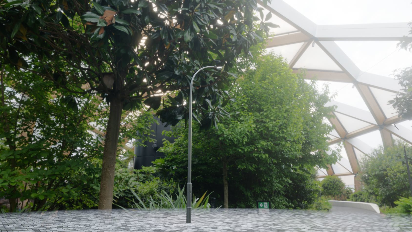 Street Light 12 version 11 6m with pole 1 Low-poly 3D model_72