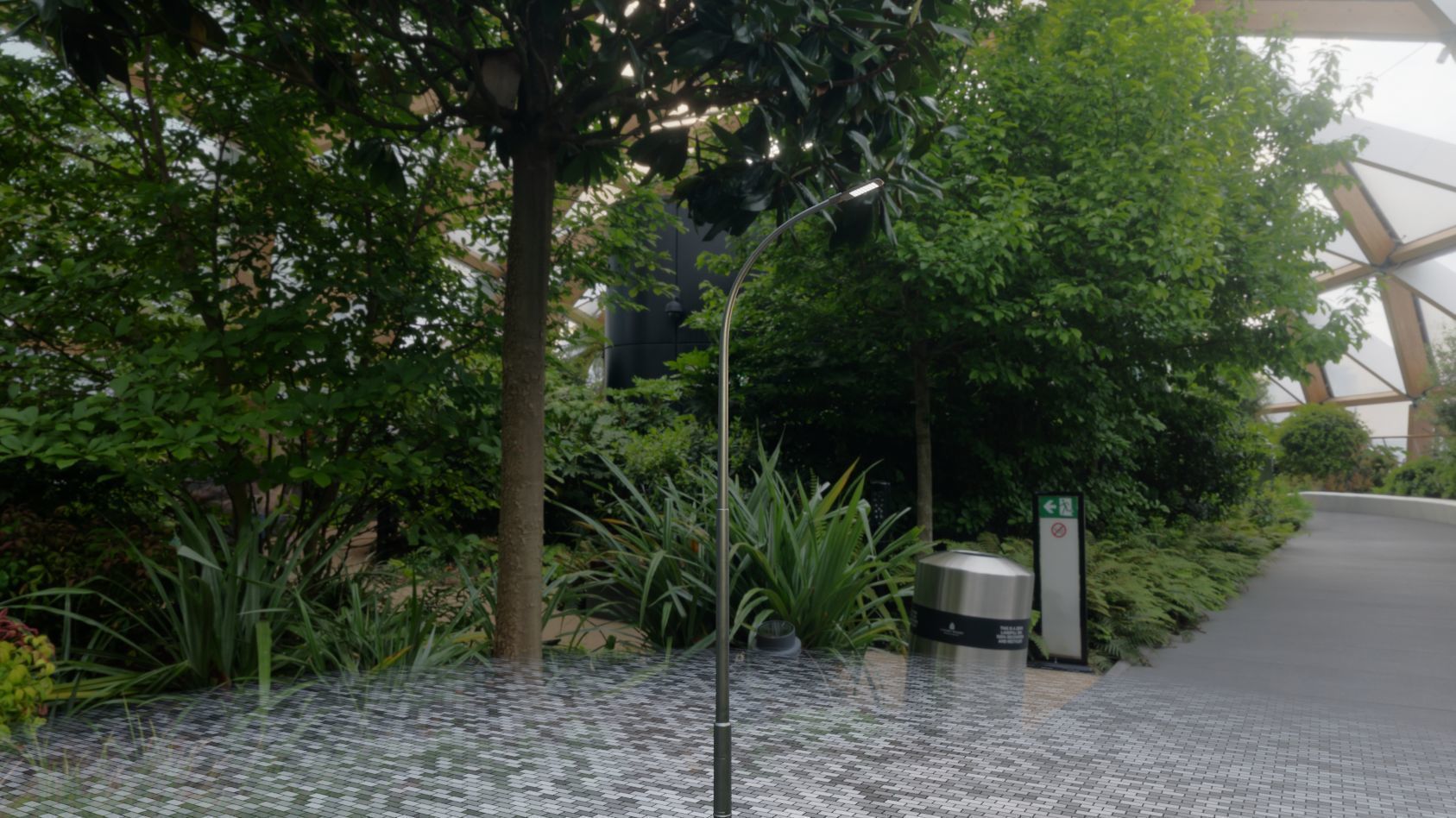 Street Light 12 version 11 6m with pole 1 Low-poly 3D model_20