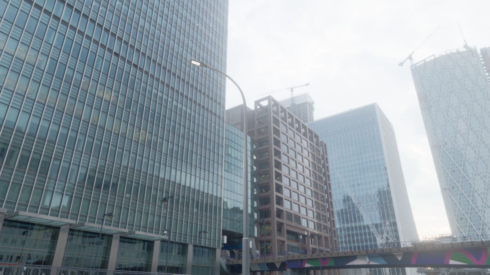 Street Light 12 version 11 6m with pole 1 Low-poly 3D model_3