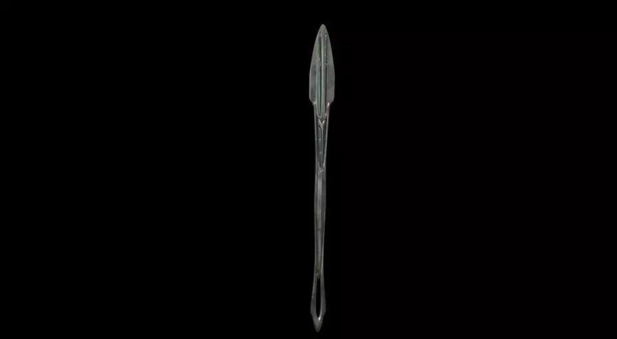 Spear sword from ancient greece 3D model_0