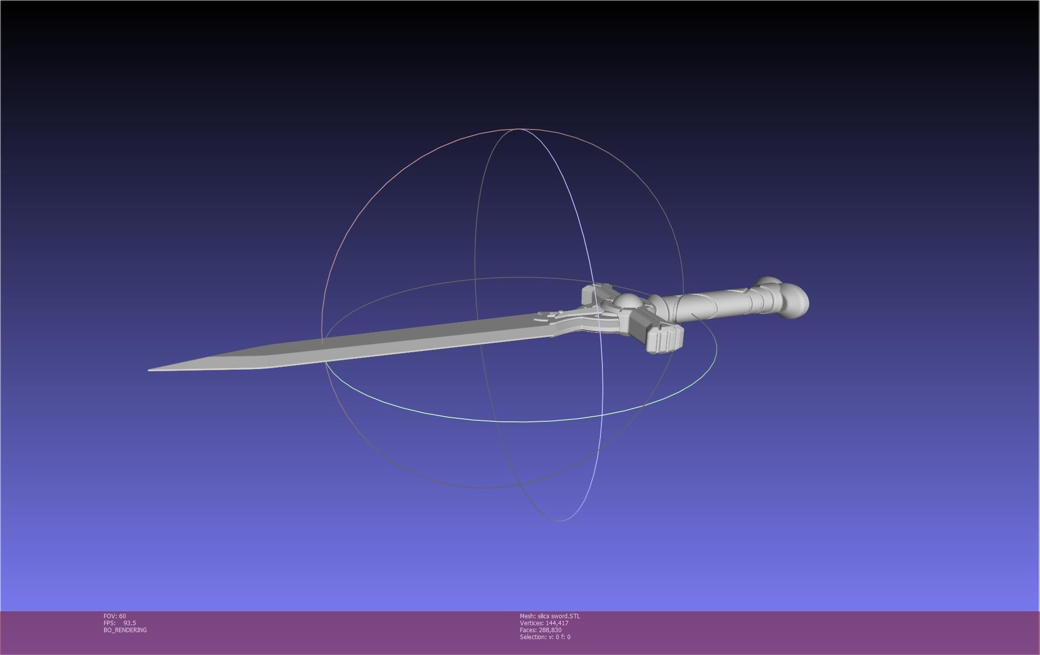 Sword Art Online Silica Sword Printable Assembly 3D print model_18