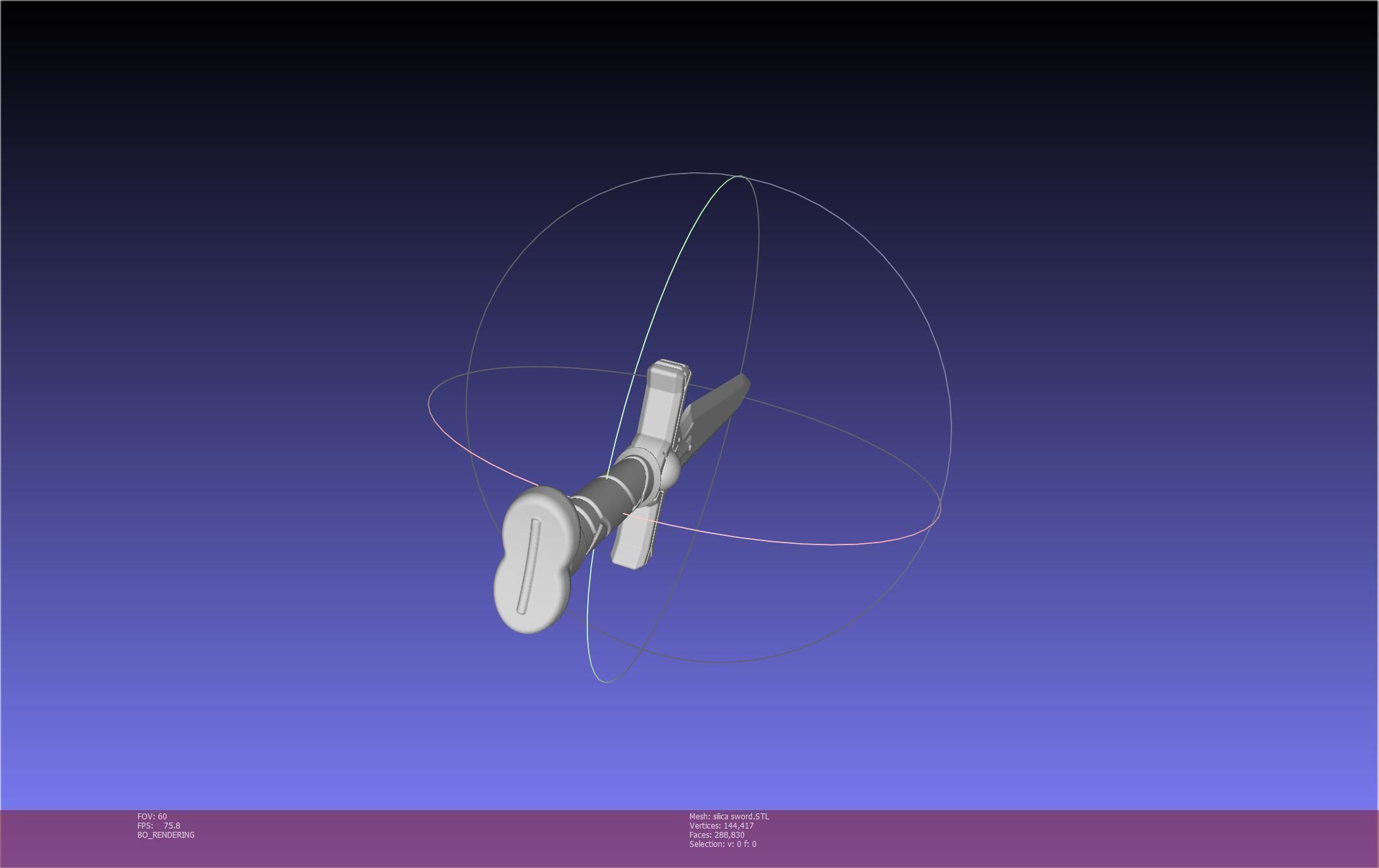 Sword Art Online Silica Sword Printable Assembly 3D print model_55