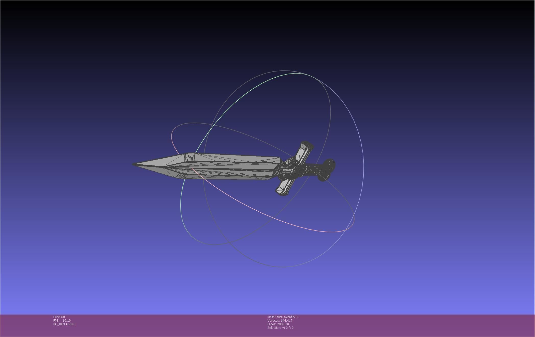 Sword Art Online Silica Sword Printable Assembly 3D print model_77
