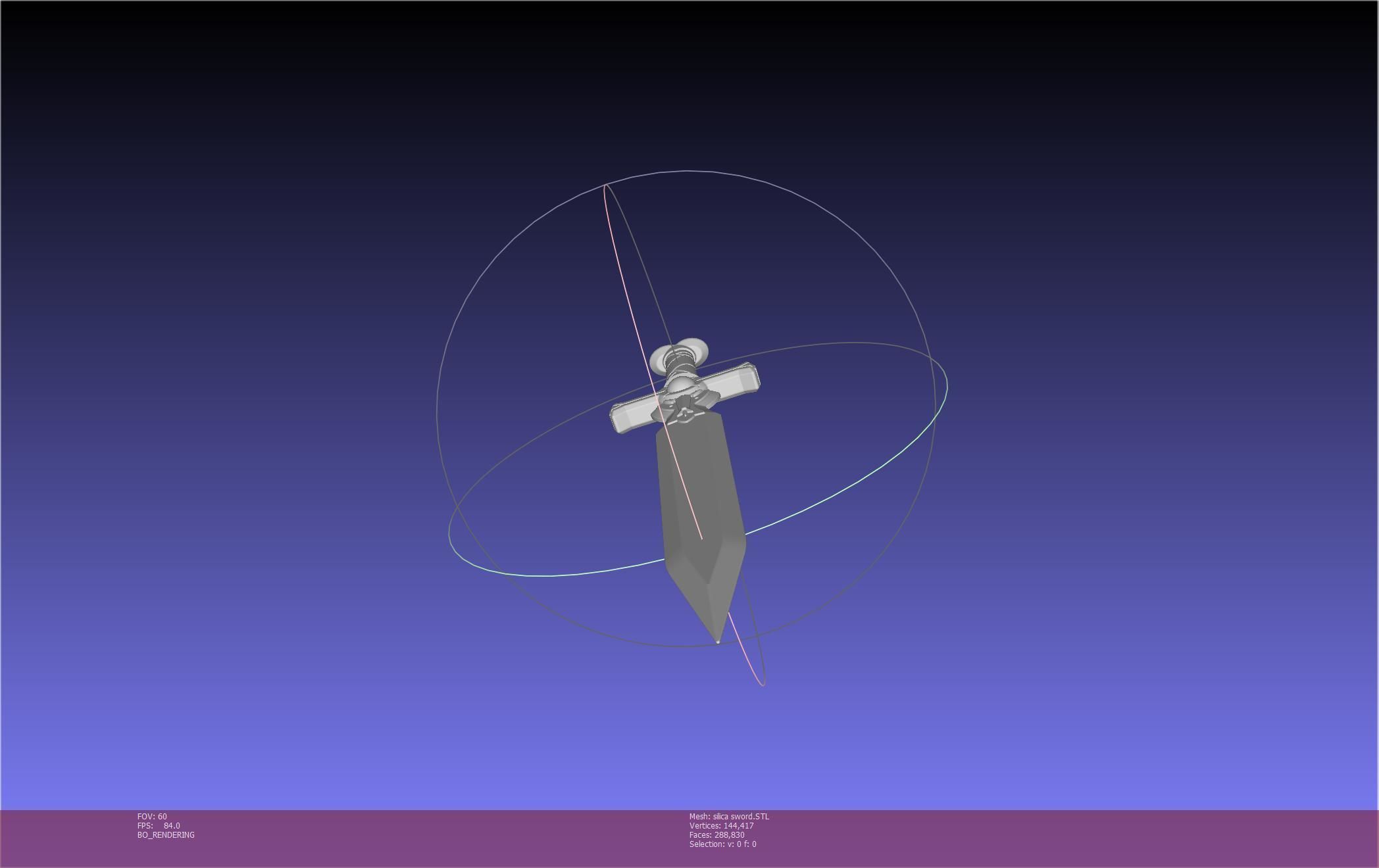 Sword Art Online Silica Sword Printable Assembly 3D print model_66