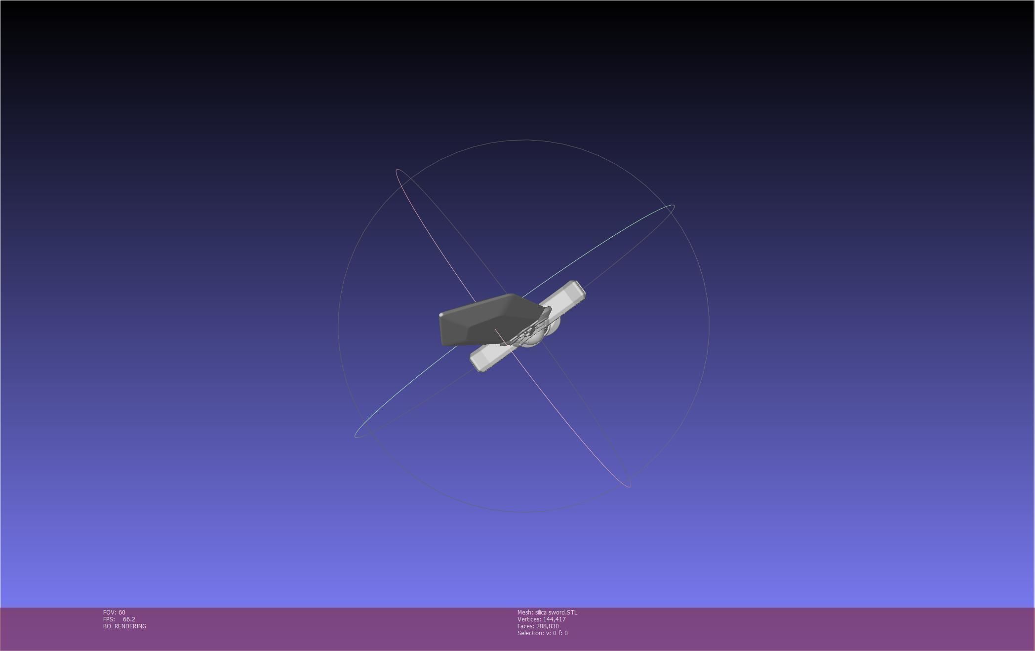 Sword Art Online Silica Sword Printable Assembly 3D print model_35