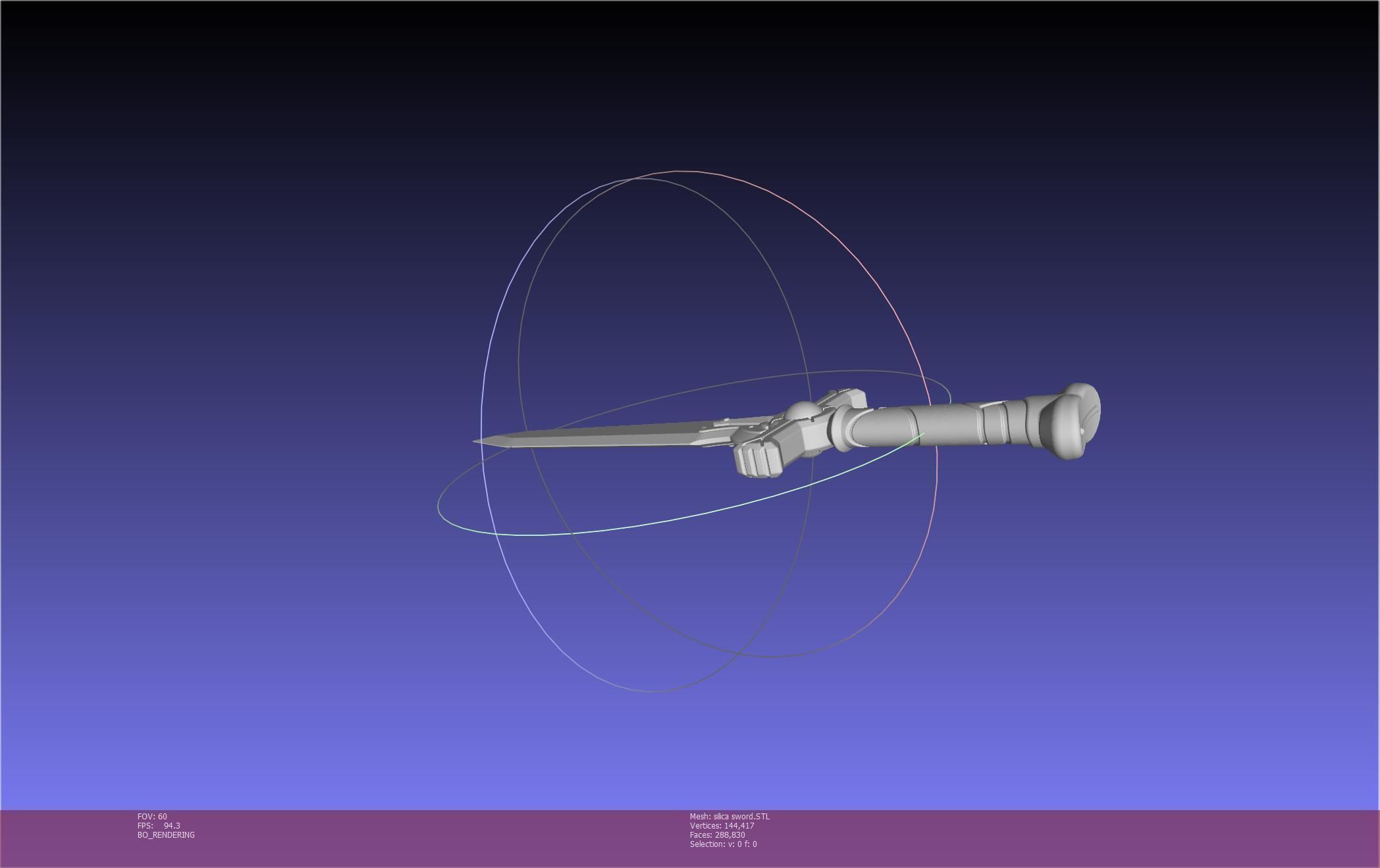 Sword Art Online Silica Sword Printable Assembly 3D print model_75