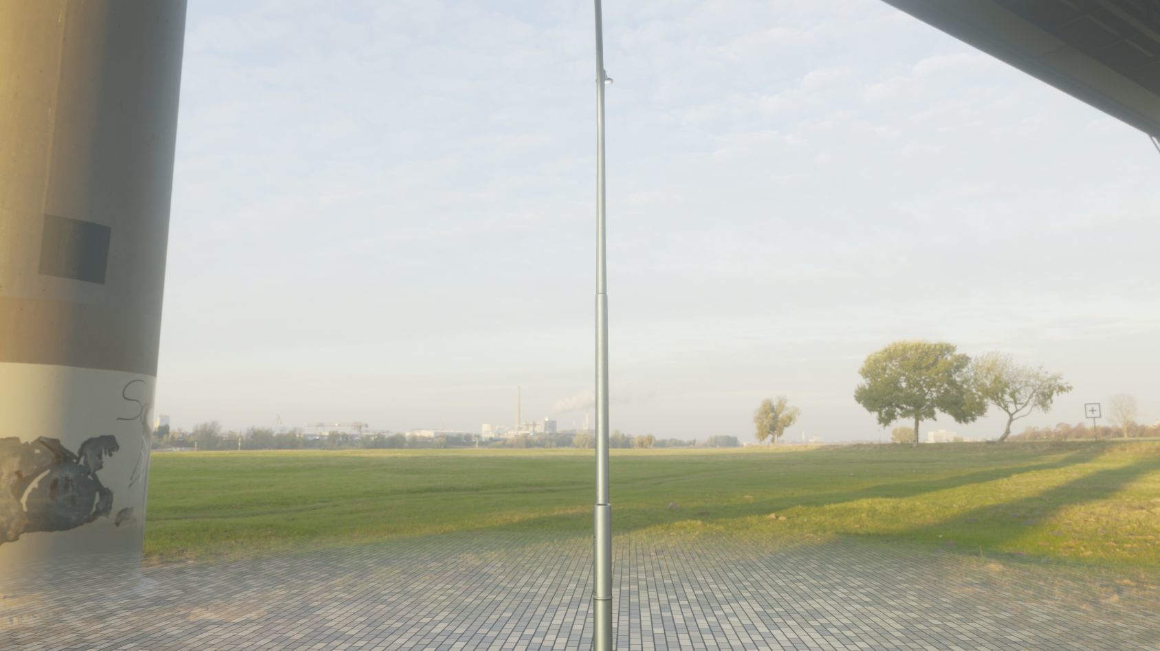 Street Light 12 version 10 6m with pole 4 Low-poly 3D model_18