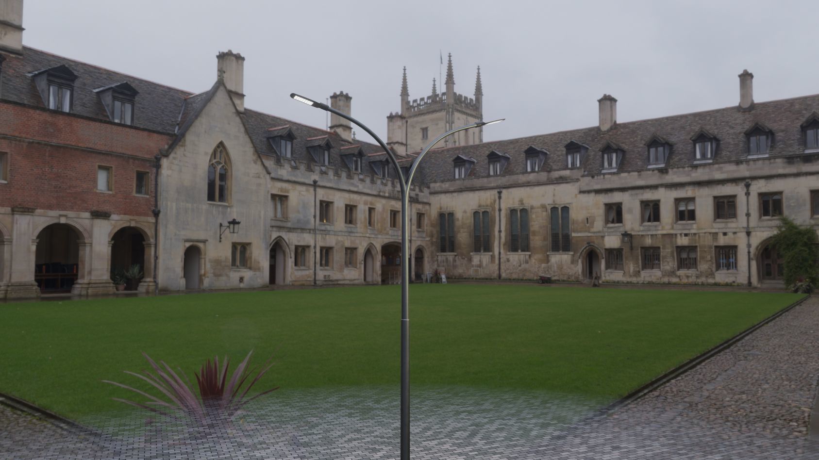 Street Light 12 version 10 6m with pole 4 Low-poly 3D model_74