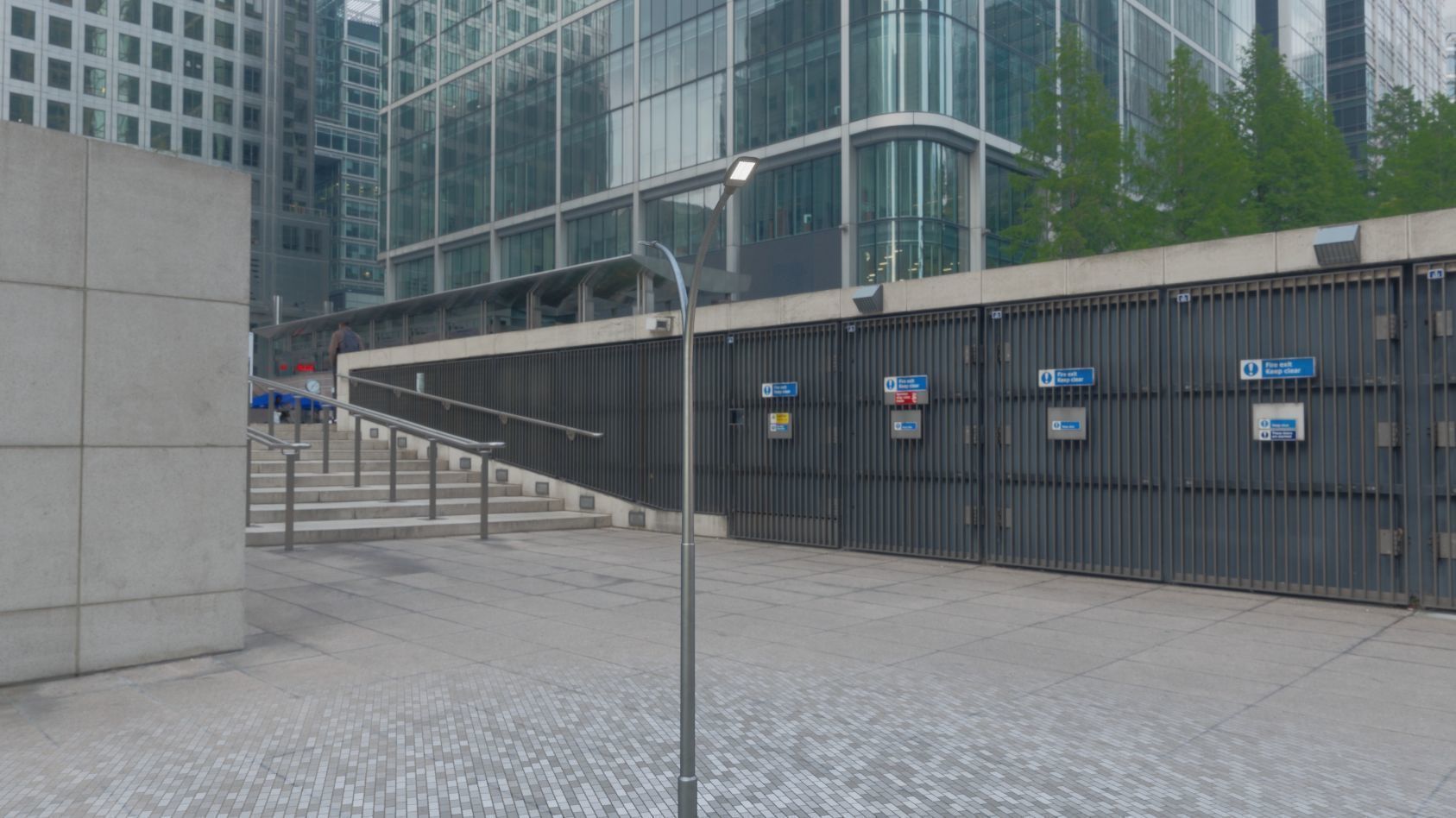 Street Light 12 version 10 6m with pole 4 Low-poly 3D model_83