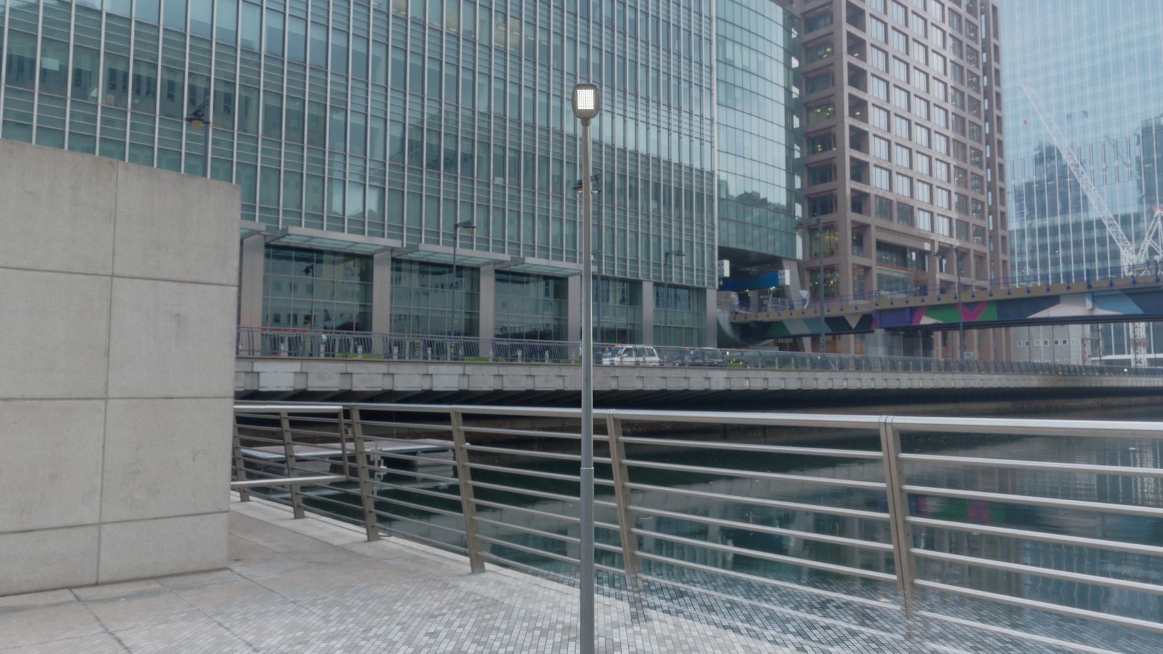 Street Light 12 version 10 6m with pole 4 Low-poly 3D model_14