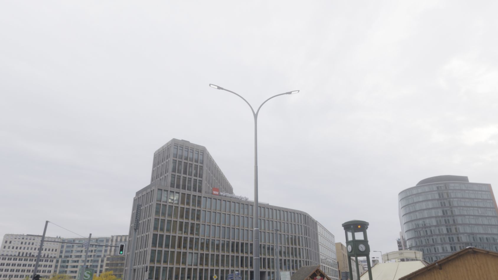 Street Light 12 version 10 6m with pole 4 Low-poly 3D model_42