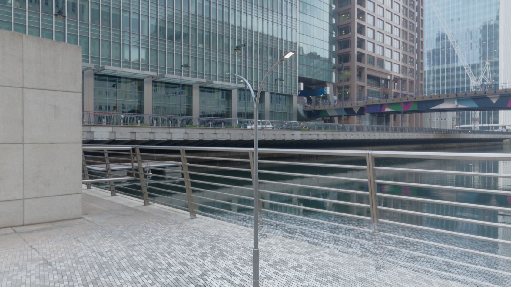 Street Light 12 version 10 6m with pole 4 Low-poly 3D model_99