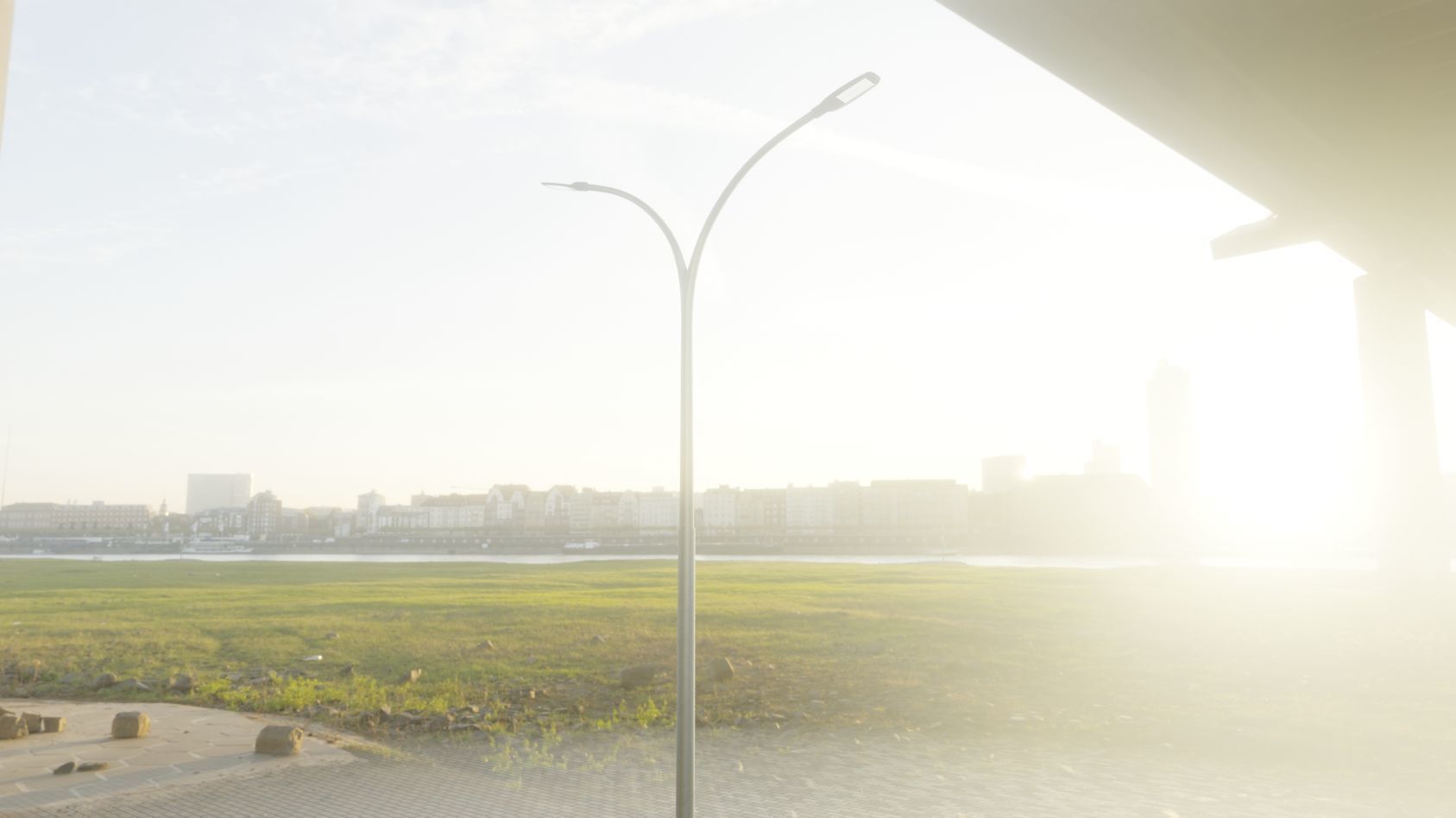 Street Light 12 version 10 6m with pole 4 Low-poly 3D model_63