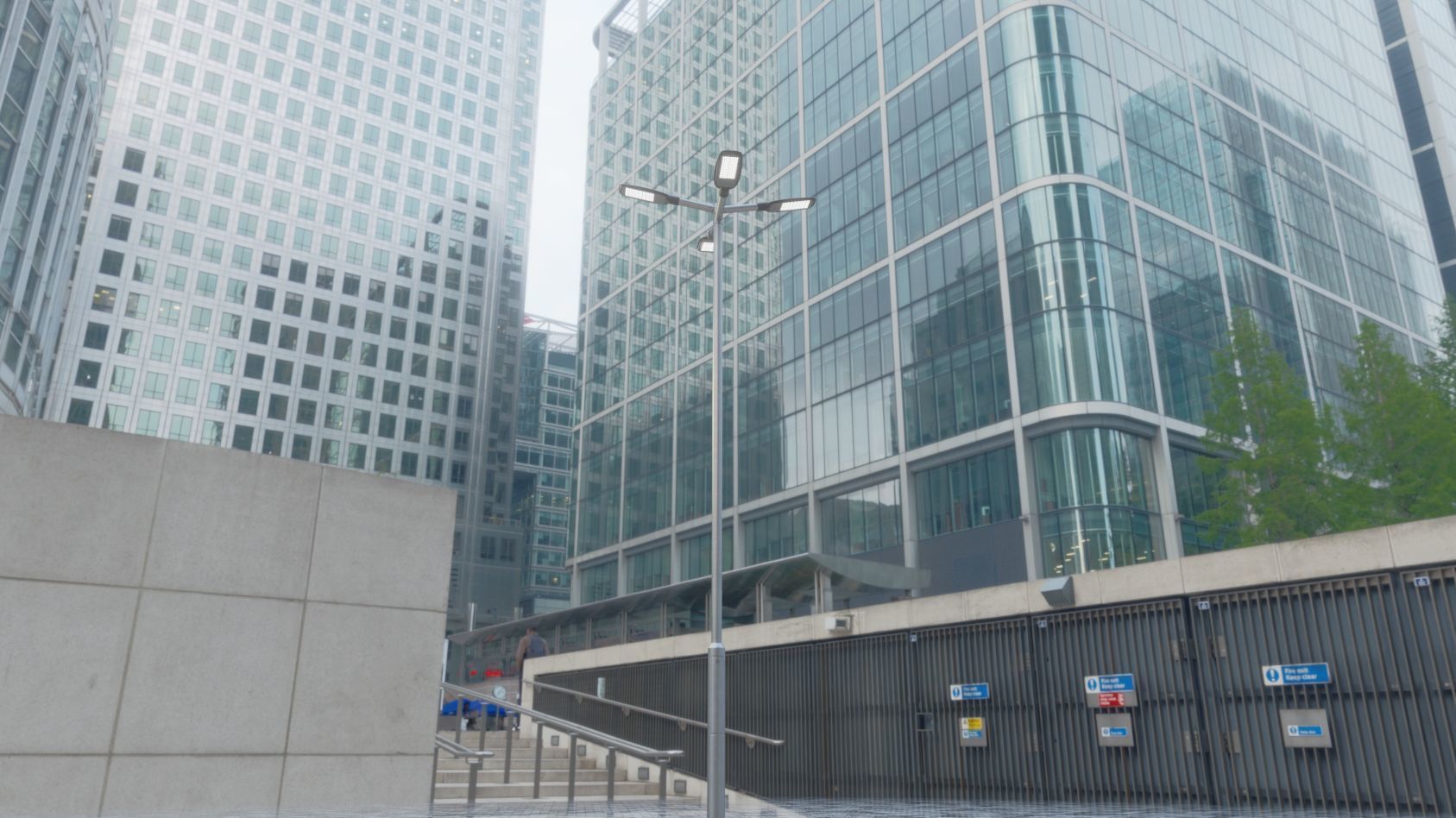 Street Light 12 version 9 5m with pole 2 Low-poly 3D model_93