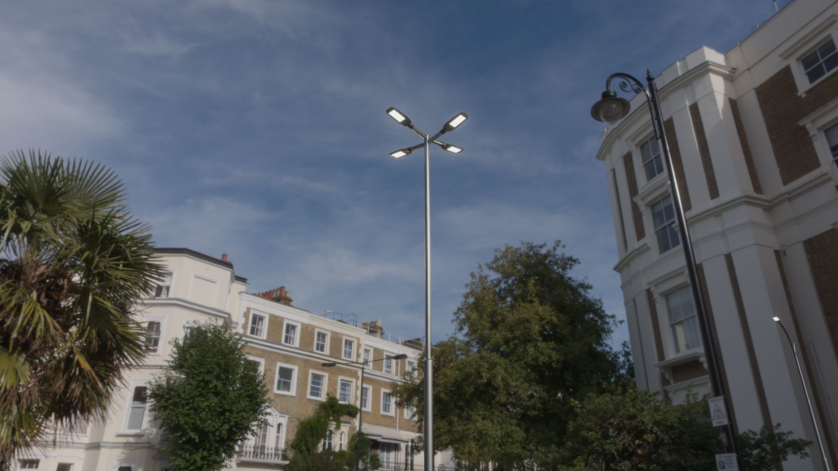 Street Light 12 version 9 5m with pole 2 Low-poly 3D model_17