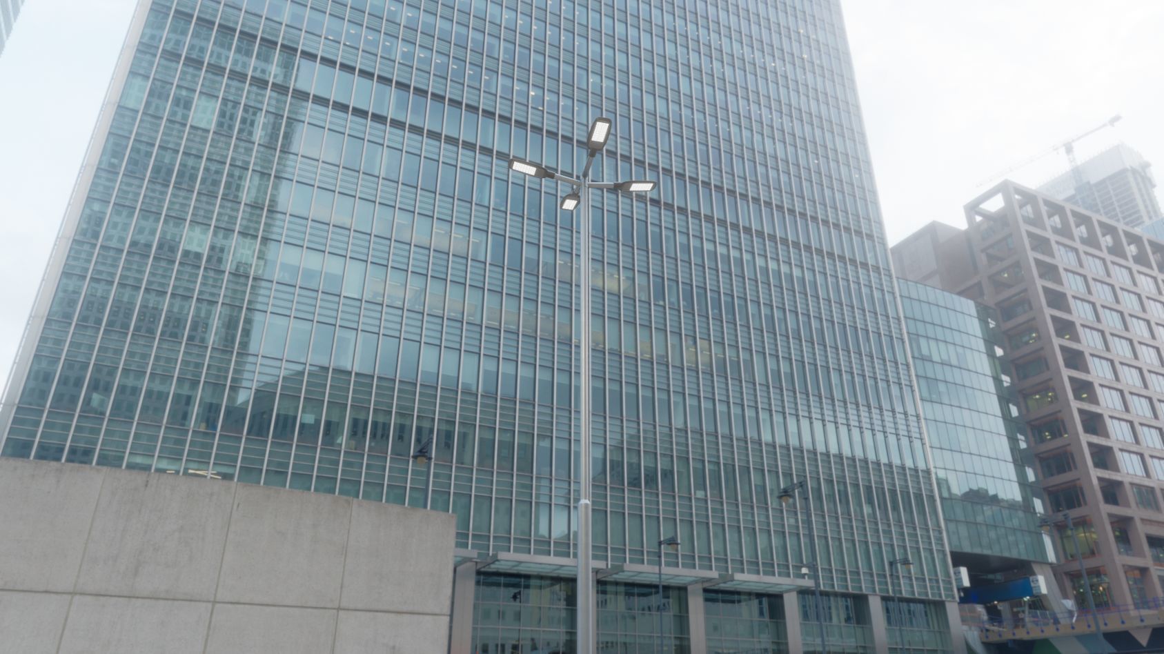 Street Light 12 version 9 5m with pole 2 Low-poly 3D model_28