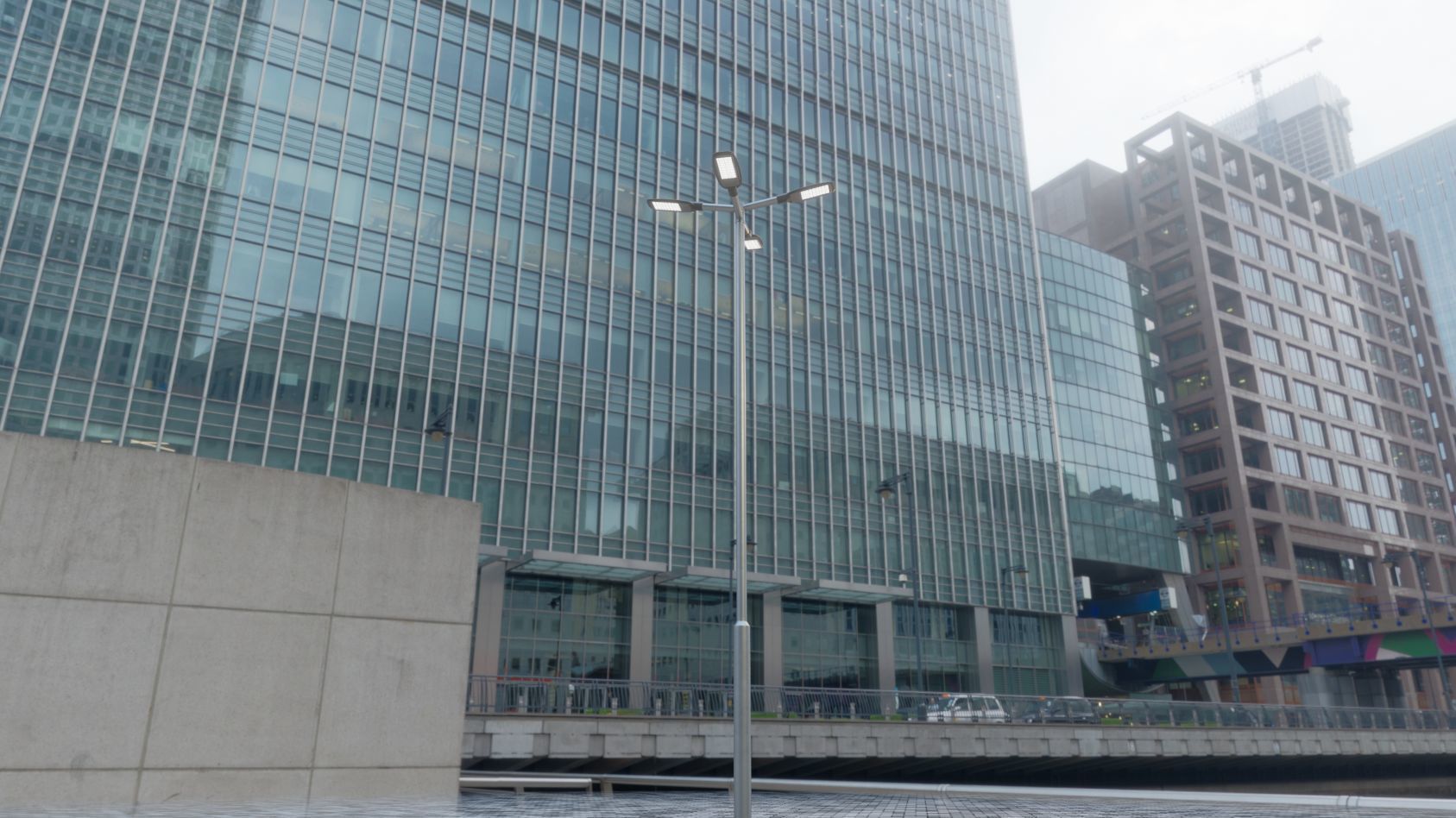 Street Light 12 version 9 5m with pole 2 Low-poly 3D model_78