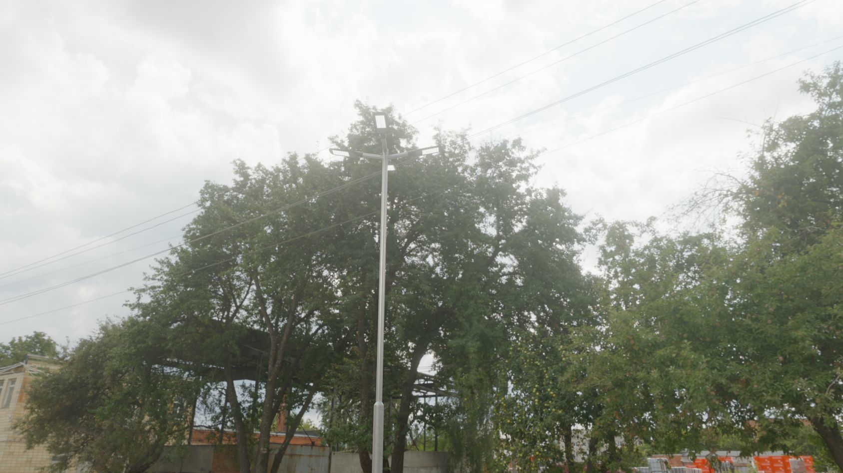 Street Light 12 version 9 5m with pole 2 Low-poly 3D model_86