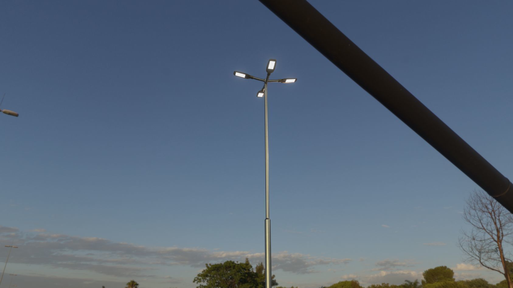 Street Light 12 version 9 5m with pole 2 Low-poly 3D model_20