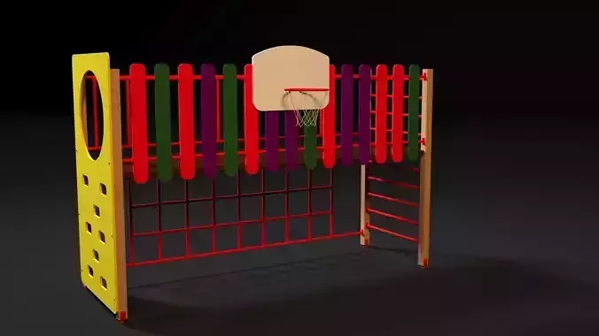 Sports complex 21 3D model