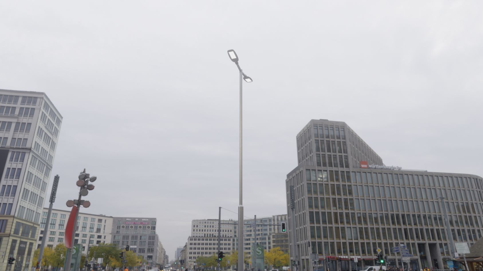 Street Light 12 version 7 5m with pole 2 Low-poly 3D model_61