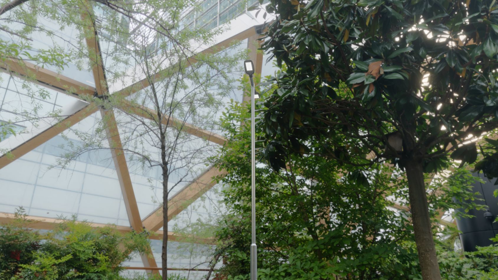 Street Light 12 version 7 5m with pole 2 Low-poly 3D model_27