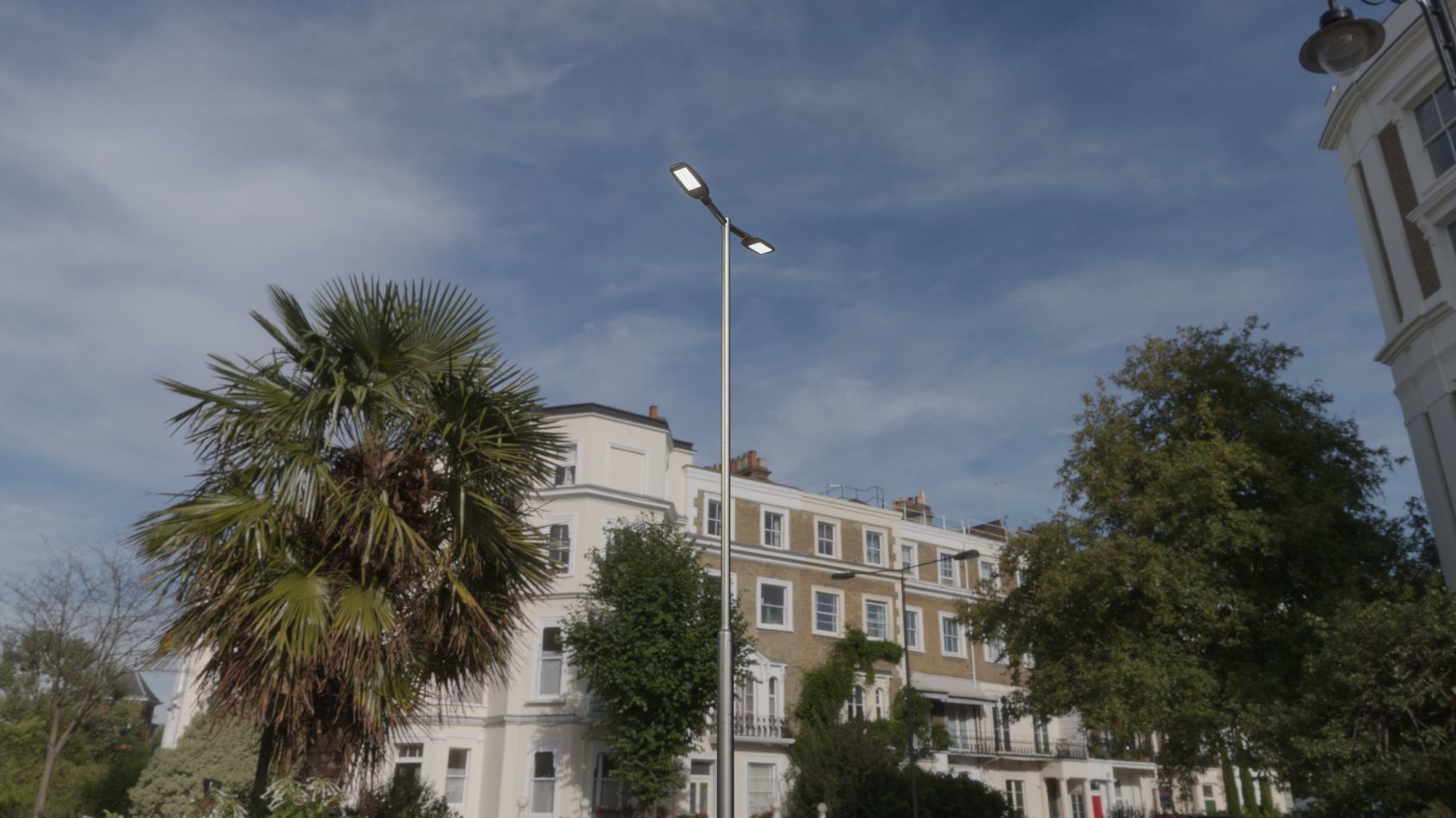 Street Light 12 version 7 5m with pole 2 Low-poly 3D model_62