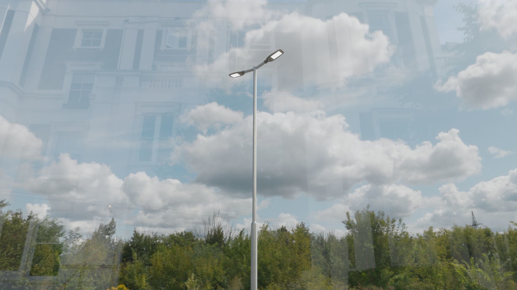Street Light 12 version 7 5m with pole 2 Low-poly 3D model_55