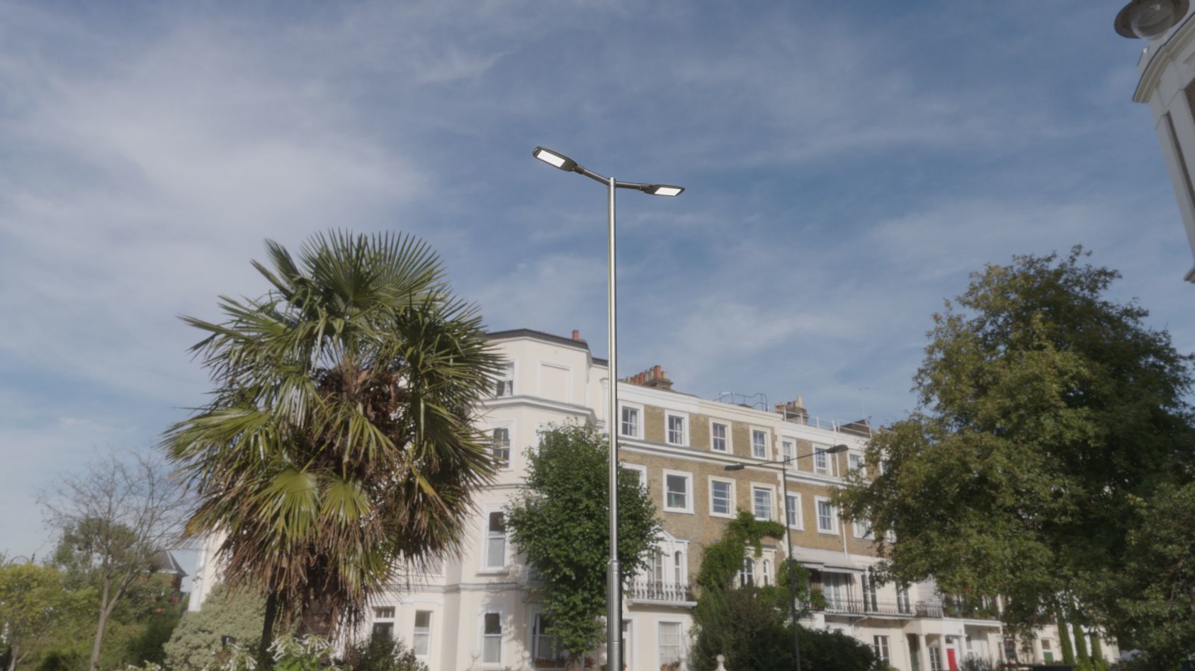 Street Light 12 version 7 5m with pole 2 Low-poly 3D model_32