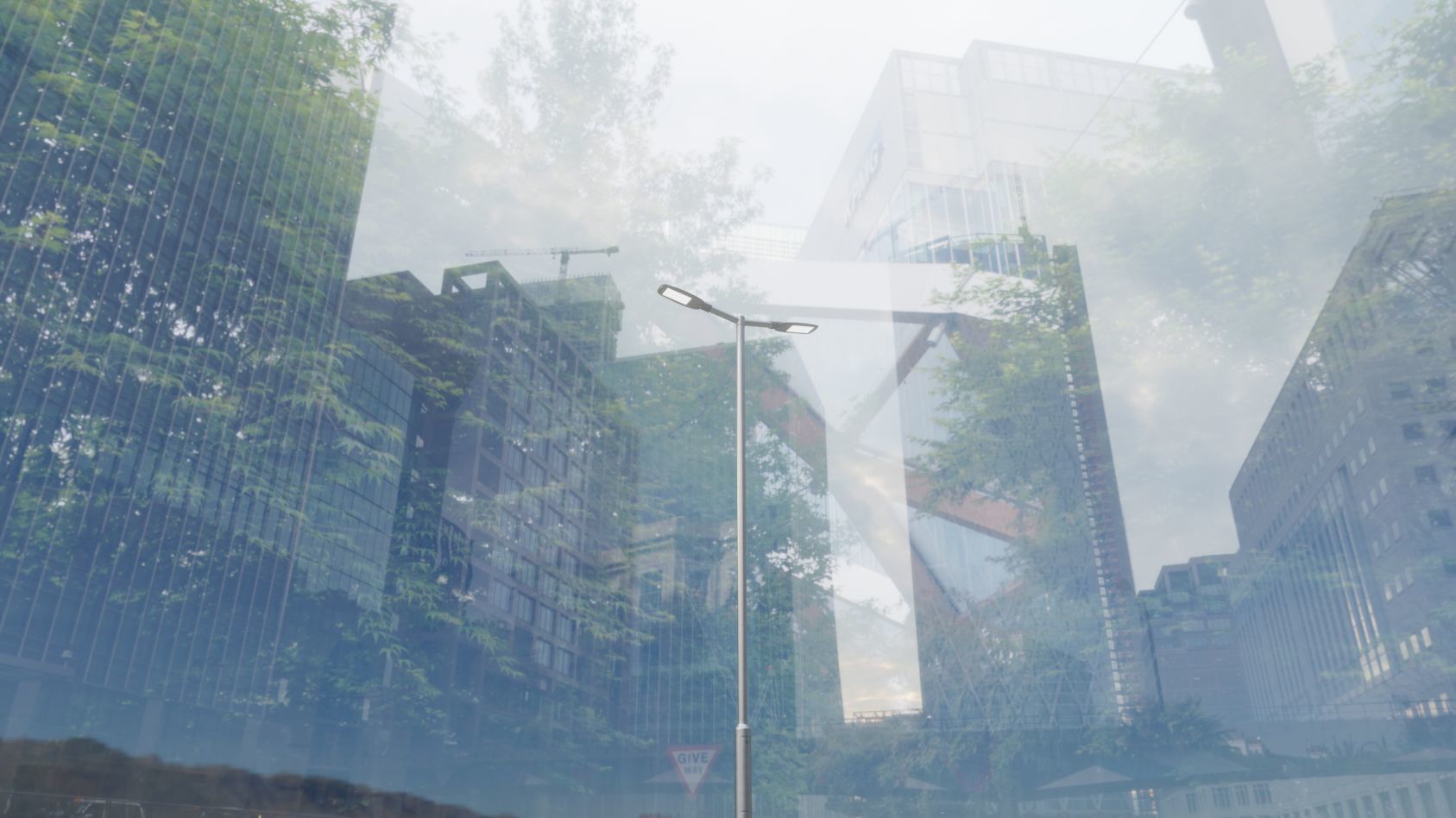 Street Light 12 version 7 5m with pole 2 Low-poly 3D model_93