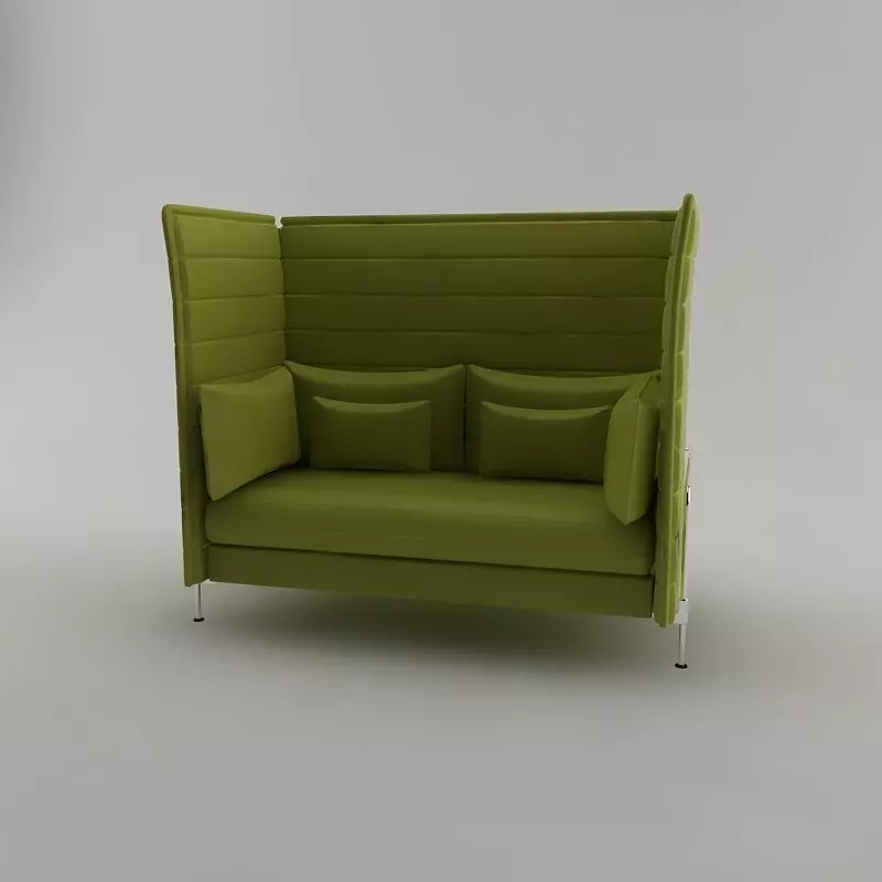 Vitra Alcove HB 3D model