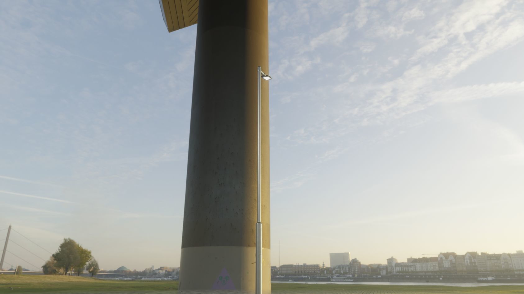 Street Light 12 version 6 5m with pole 2 Low-poly 3D model_57