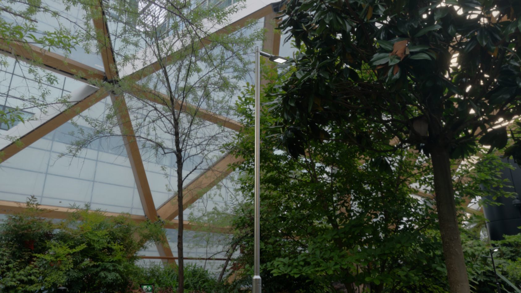 Street Light 12 version 6 5m with pole 2 Low-poly 3D model_92