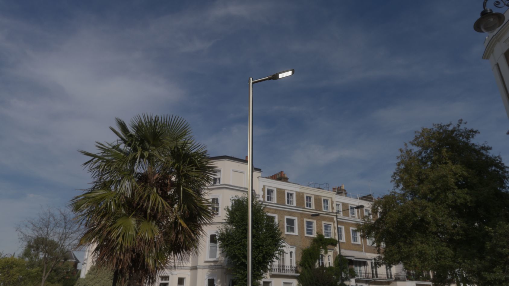 Street Light 12 version 6 5m with pole 2 Low-poly 3D model_97