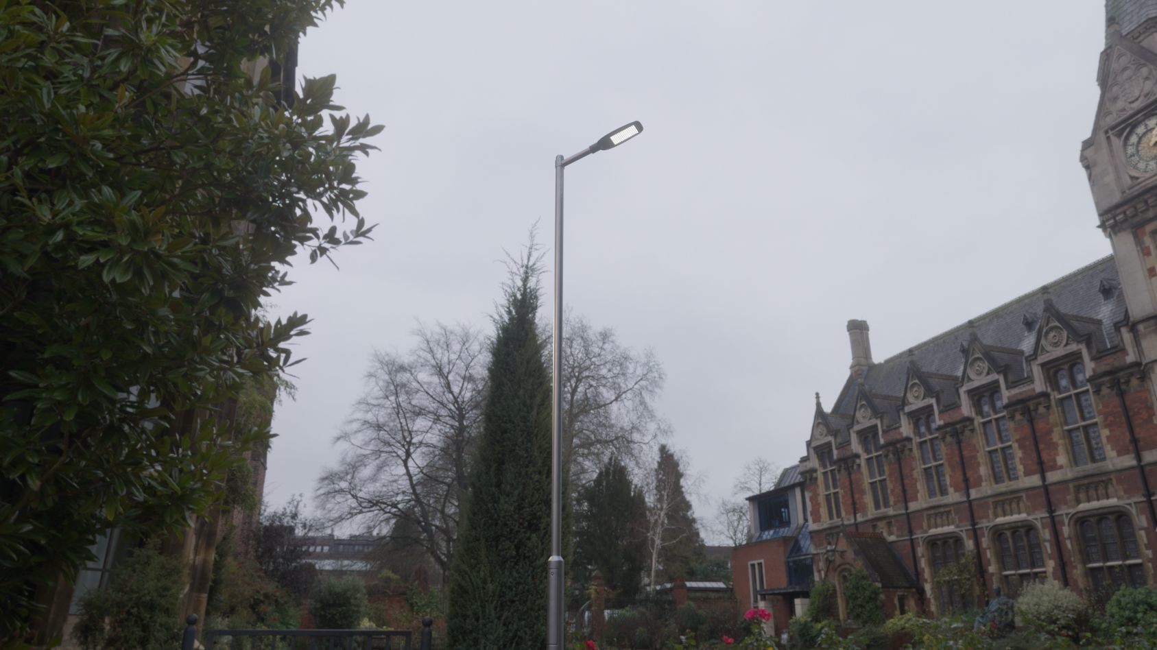 Street Light 12 version 6 5m with pole 2 Low-poly 3D model_99