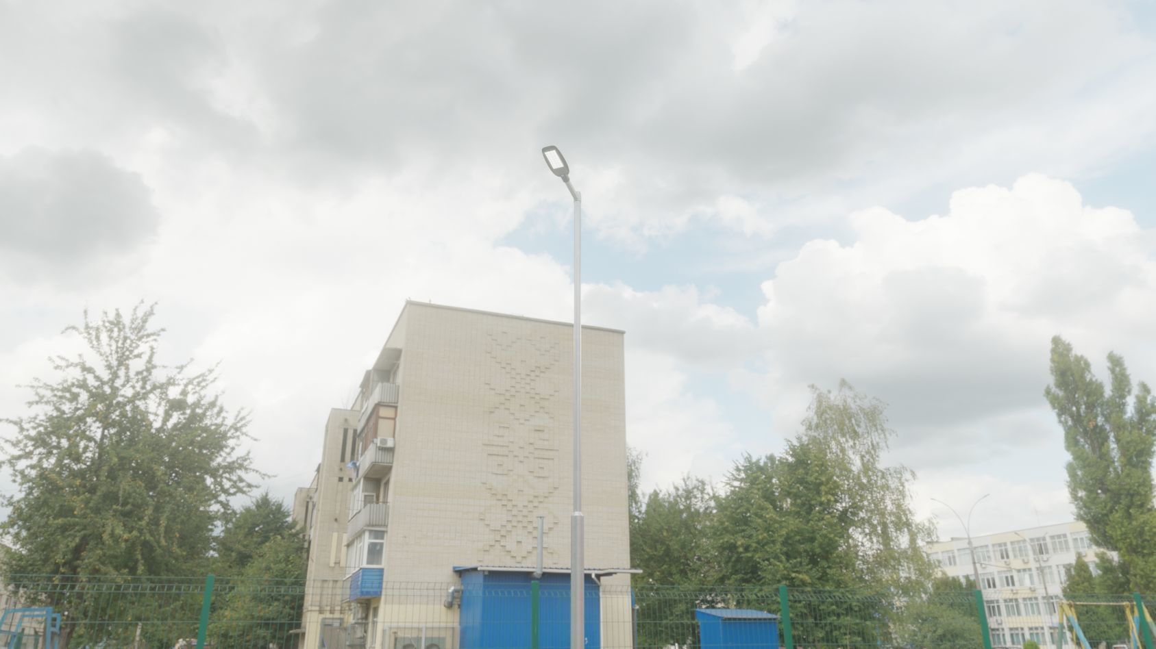 Street Light 12 version 6 5m with pole 2 Low-poly 3D model_41