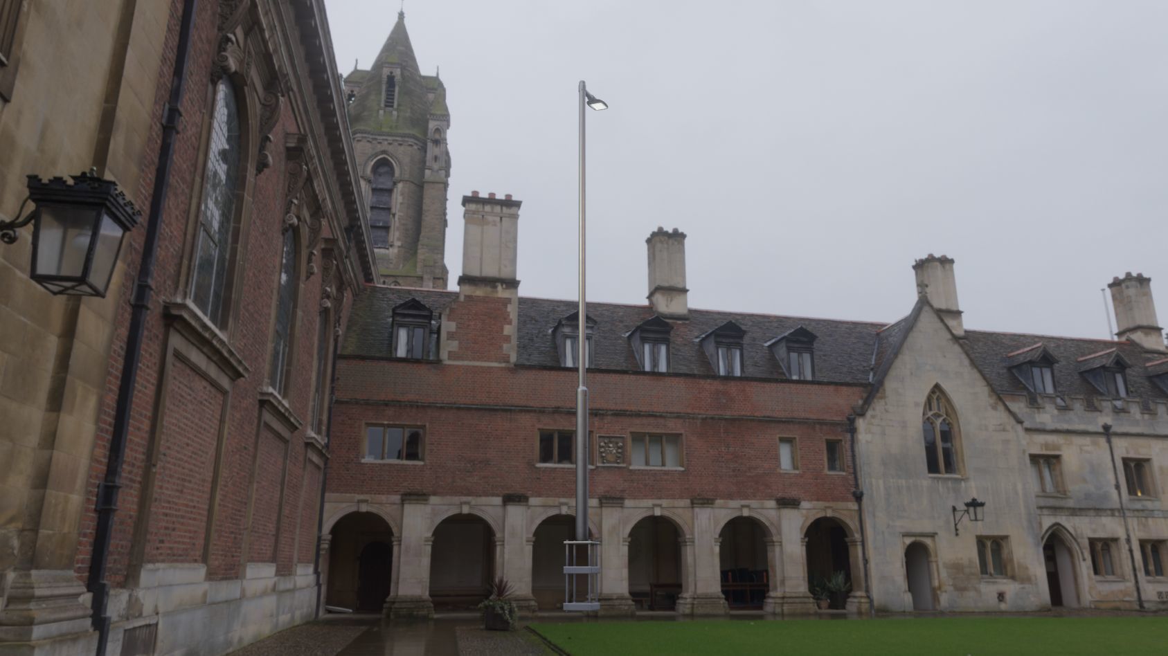 Street Light 12 version 6 5m with pole 2 Low-poly 3D model_24