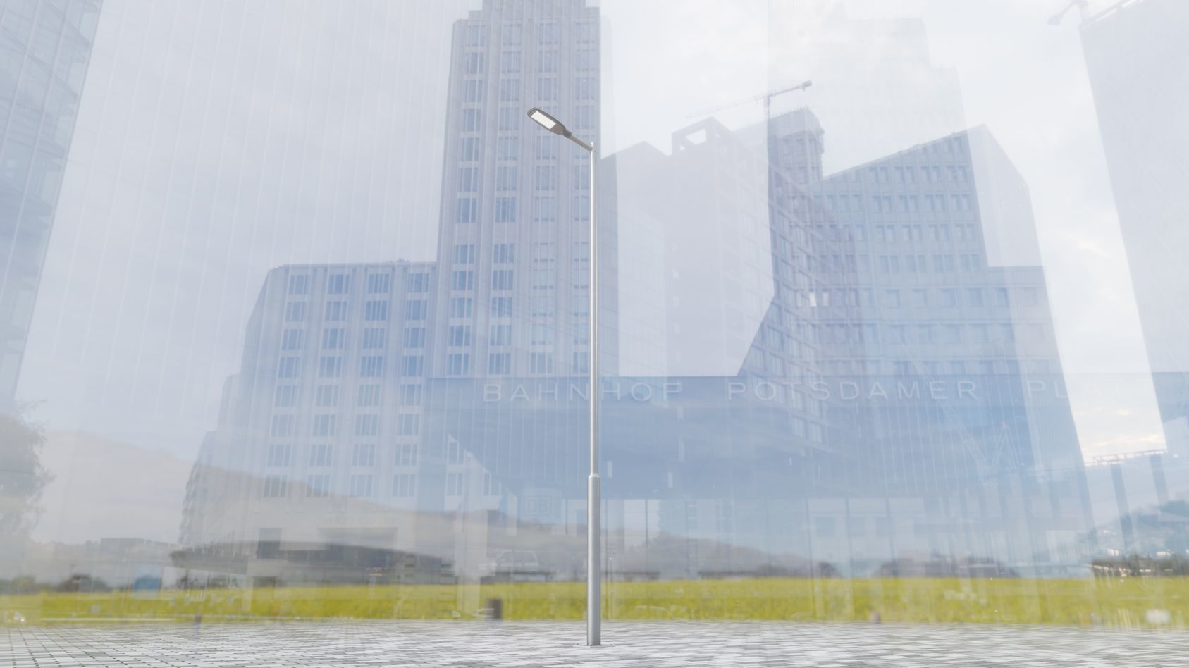 Street Light 12 version 6 5m with pole 2 Low-poly 3D model_44