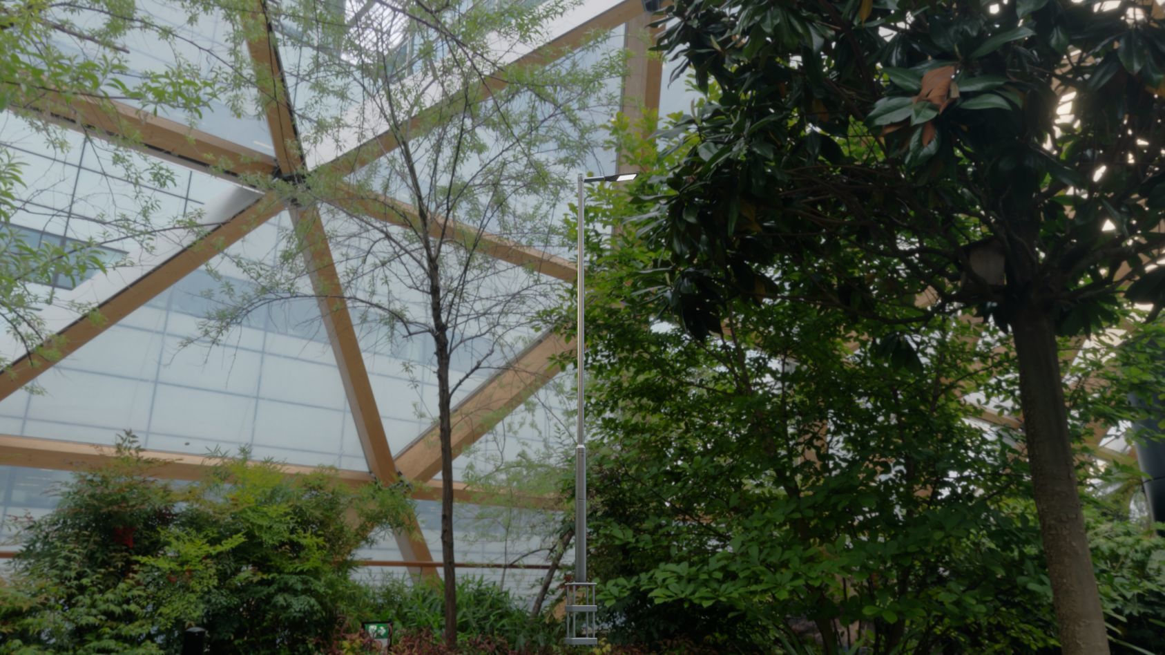 Street Light 12 version 6 5m with pole 2 Low-poly 3D model_62