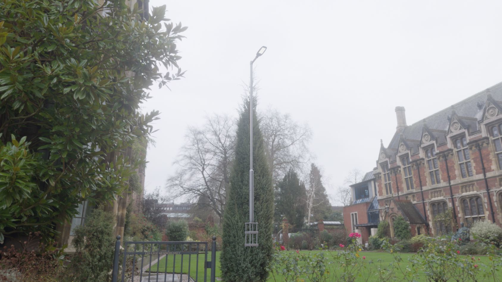 Street Light 12 version 6 5m with pole 2 Low-poly 3D model_69