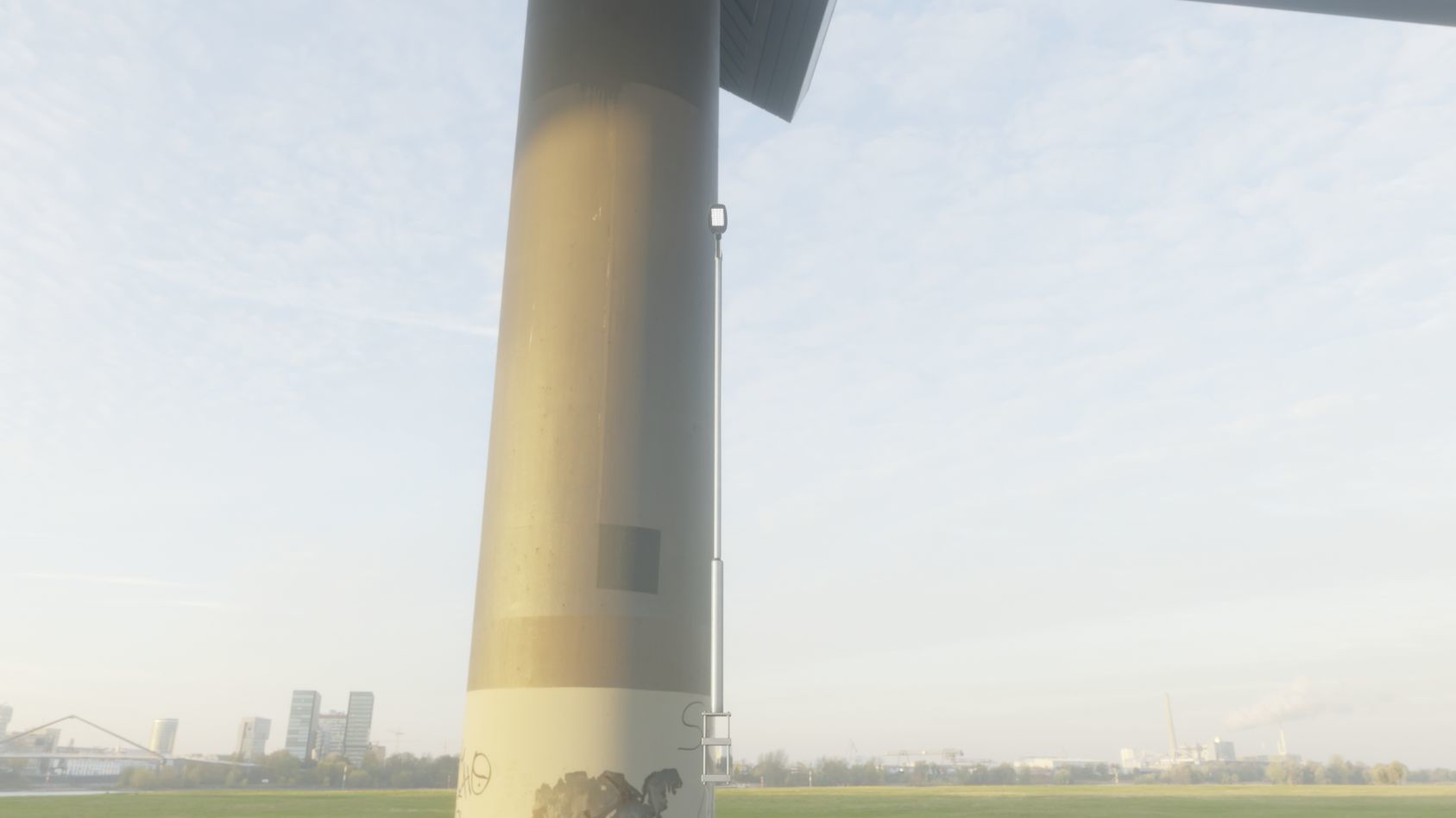 Street Light 12 version 6 5m with pole 2 Low-poly 3D model_72