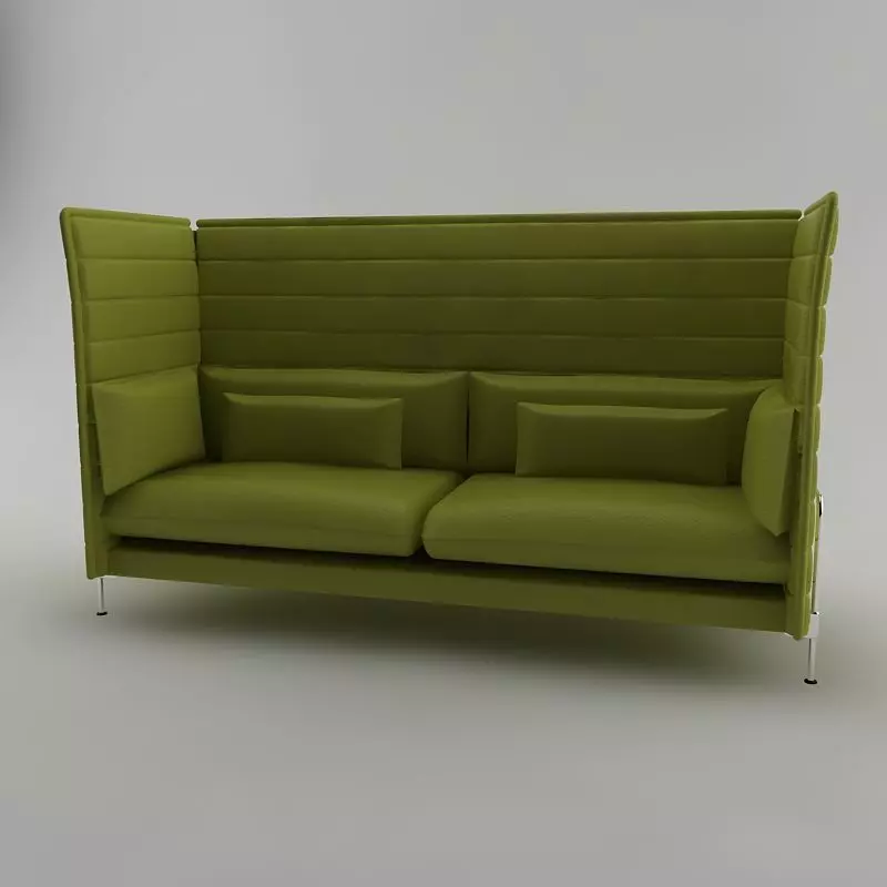 Vitra Alcove HB 3D model_0