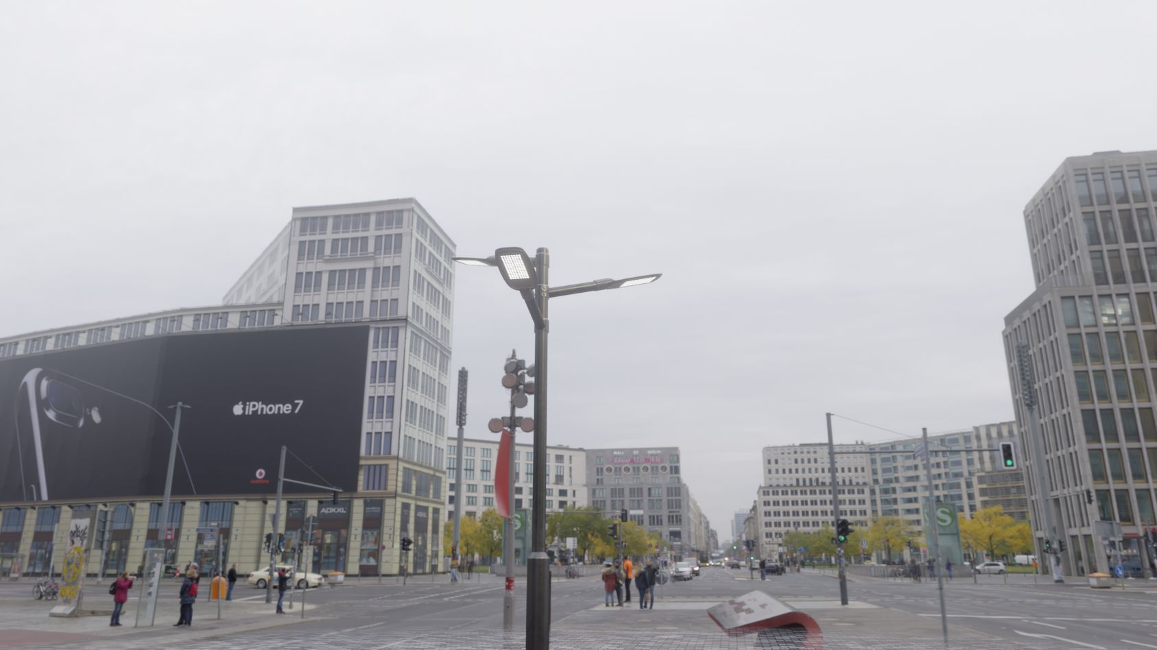 Street Light 12 version 5 3m with pole 3 Low-poly 3D model_16