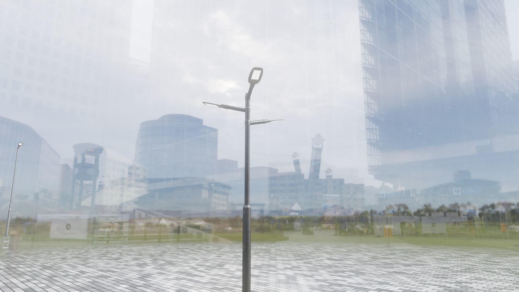 Street Light 12 version 5 3m with pole 3 Low-poly 3D model_69