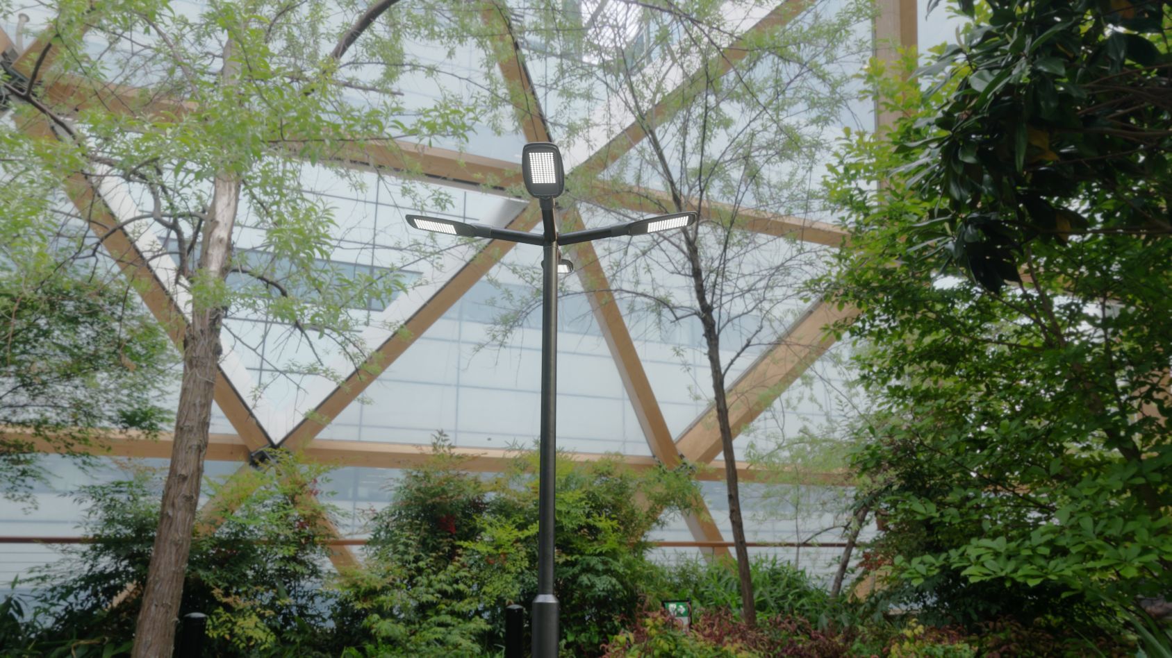 Street Light 12 version 4 3m with pole 3 Low-poly 3D model_82